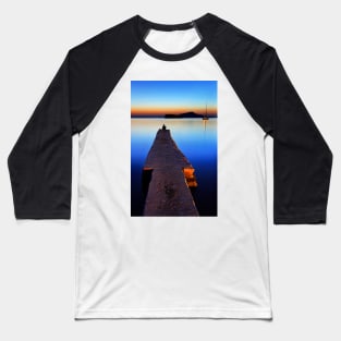 Lonely at Sounion Baseball T-Shirt